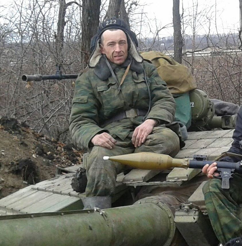 Bức ảnh chụp người “lính Nga” do Chaban đăng lên mạng