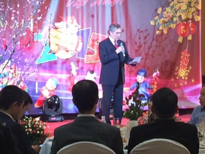 Đại sứ Nguyễn Minh Trí cùng vui Tết với cộng đồng ở Kharkov