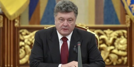 Tổng thống Ukraina Poroshenko.