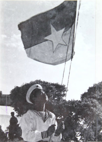 Đảo Sơn Ca được giải phóng ngày 25/4/1975. Ảnh tư liệu.