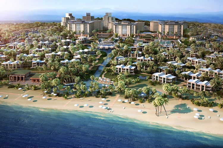 Phối cảnh dự án khu nghỉ dưỡng ALMA tại Cam Ranh do tỷ phú Igal Ahouvi làm chủ đầu tư.