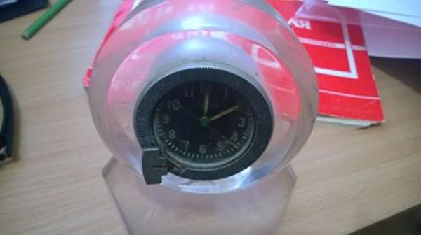 Chiếc đồng hồ phóng xạ bị bắt giữ. Nguồn ảnh: Đồng hồ Liên Xô.