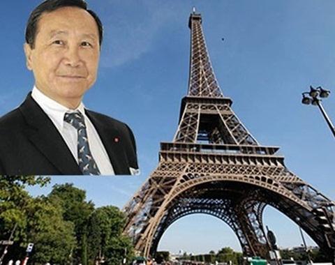 Ông Chúc Hoàng và thương vụ "mua lại tháp Eiffel" không thành năm 2014