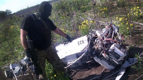 UAV "tiền đồn" của Nga bị bắn rơi 