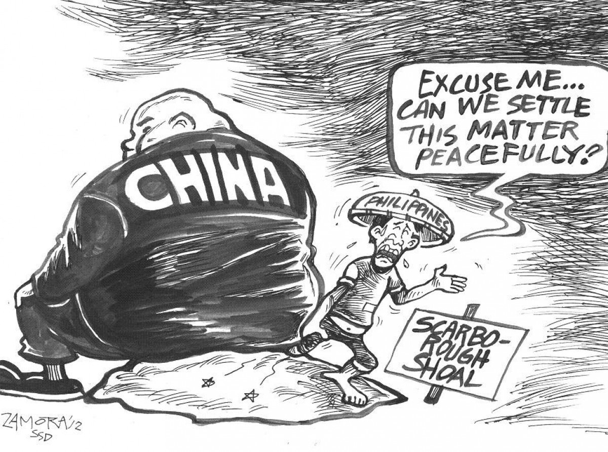 Trung Quốc chiếm bãi cạn Scarborough của Philippines trên Biển Đông năm 2012 là nguyên nhân trực tiếp khiến Manila khởi kiện Bắc Kinh