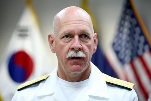 Đô đốc Scott Swift, tân Tư lệnh Bộ Tư lệnh Thái Bình Dương, Hoa Kỳ. Ảnh: Reuters.