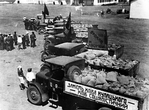Theo các sử gia, nạn đói vào năm 1932 là kết quả của việc thu mua quá mức ngũ cốc, dẫn đến nạn đói chung ở Liên Xô 1932-1933, trong khi năm 1933 nạn đói được gây ra bởi việc tịch thu các kho lương thực trong các gia đình nông dân Ukraina. 