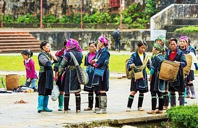 Phụ nữ Hmong ở Sa Pa. Ảnh: Shutterstock     