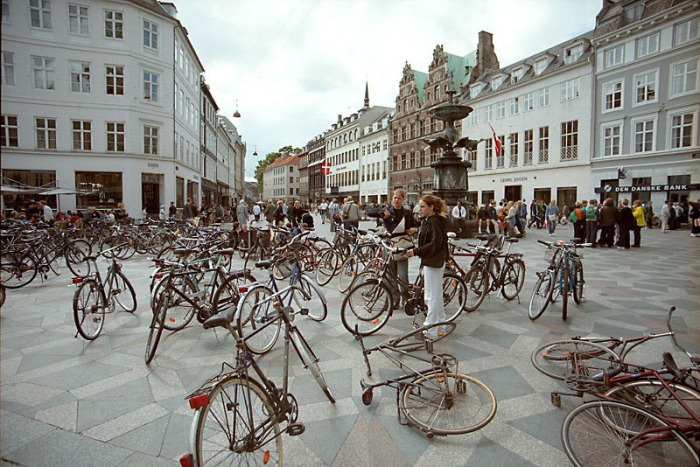 “Giờ cao điểm” ở thủ đô Copenhagen, Đan Mạch (Ảnh: Google Image Travel)