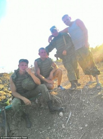 Một tấm ảnh được đánh dấu vị trí địa lý gần Hama. Ảnh: CIT ------------ Xem thêm: Lính Nga 'xuất hiện' tại nhiều địa điểm ở Syria, 