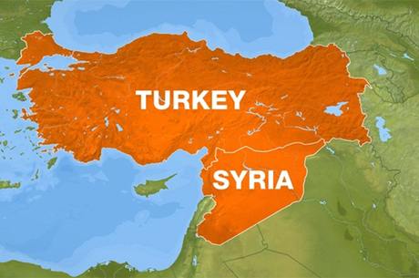 Khu vực biên giới giáp ranh giữa Thổ Nhĩ Kỳ và Syria.