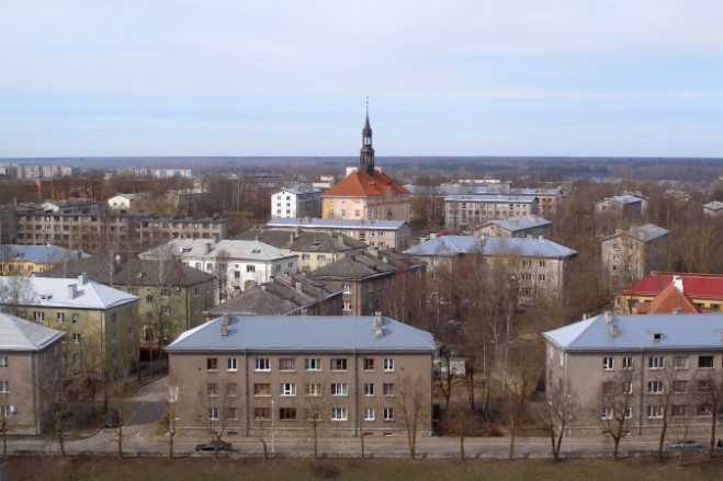 Thành phố cổ Tallinn, được coi là di sản Thế giới của UNESCO, là thủ đô và thành phố lớn nhất của Estonia, ngày 10 tháng Năm, 2007. (Dimitar Dilkoff / AFP / Getty Images)